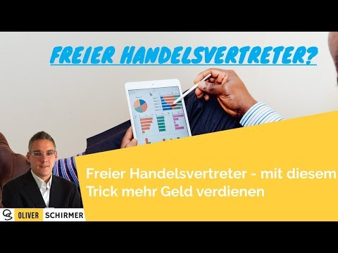 Freier Handelsvertreter - mit diesem Trick mehr Geld verdienen