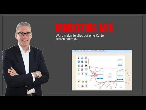 Marketing Mix - Warum du nicht alles auf eine Karte setzen solltest