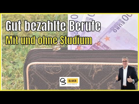 Sehr gut bezahlte Berufe ohne Studium - Gut bezahlte Berufe für Quereinsteiger