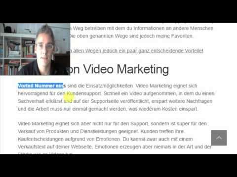 Mehr Erfolg im Business durch Videomarketing