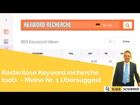 Keyword recherche tools - kostenlos meine Nr. 1 Ubersuggest