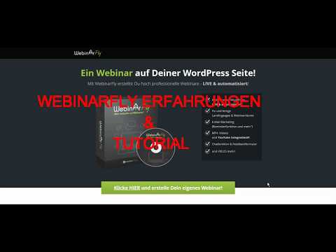 Webinarfly Erfahrungen und Tutorial