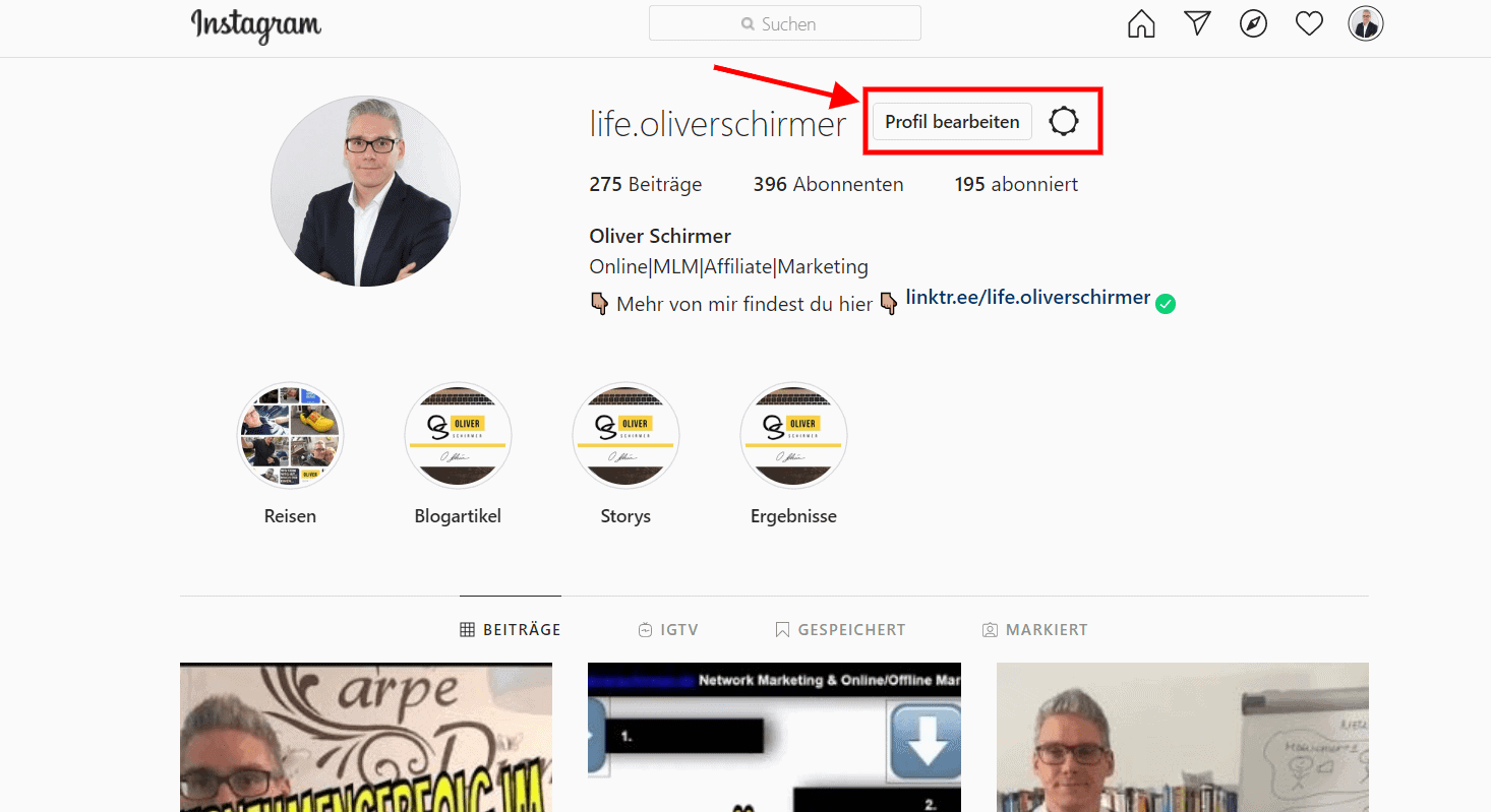 insta account löschen