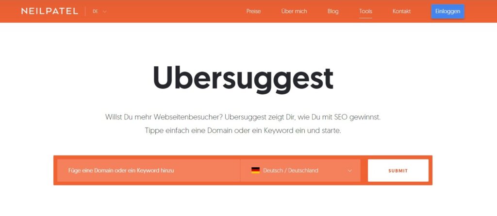 beispiele landingpage aufbau