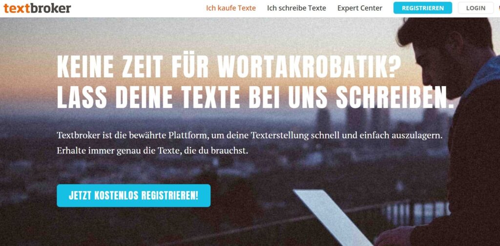 landingpage aufbauen beispiele